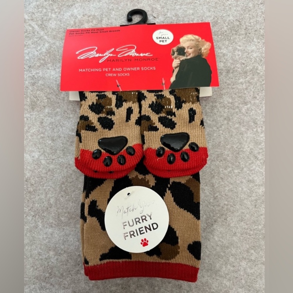 Marilyn Monroe Matching Pet and Owner Socks